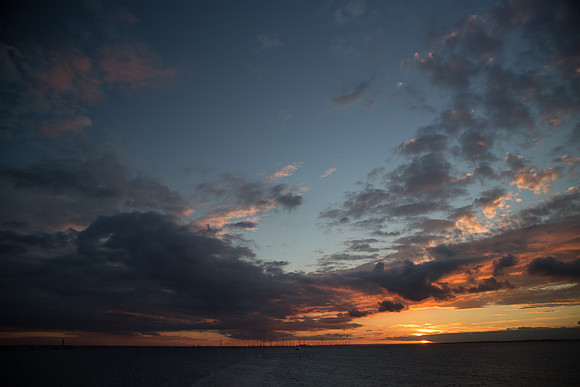 English Channel Sunset-1